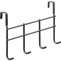 Hettich Wandhaken Hettich Türhängegarderobe 4 Haken Stahl 28 x 16,5