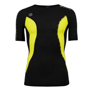 Skins - Kompressions-Shirt für Herren, Leicht, Training (Schwarz)