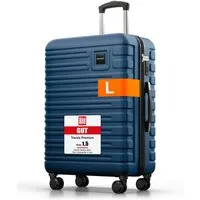 Travely Koffer Polycarbonat Koffer L 67cm - Reisekoffer, Hartschalenkoffer, Trolley, 4 Rollen, Designed in Germany, austauschbare Griffe und Rollen