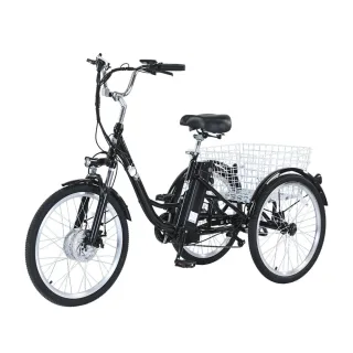 [EU DIRECT] GOGOBEST GF100 Electric Tricycle 36V 22.5AH Battery 350W Motor Recommended Top Speed 25KM/H 24inch 40-60KM M