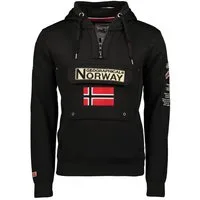 Geographical Norway Kapuzenpullover Gymclass by leyoley mit großer Bauchtasche und warmer Kapuze