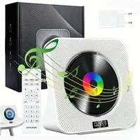 AKKEE Tragbar mit Bluetooth 5.0, CD-Musik, HiFi-Sound-Lautsprecher CD-Player CD-Player (Bluetooth)