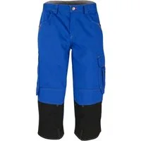 BEB Arbeitshose beb HANDWERK Herren Piratenhose Polyestermix Kornblau/Schwarz