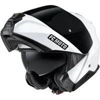 FC-Moto Motorradhelm G-362S Klapphelm, vorbereitet für Pinlockscheibe,herausnehmbares Innenfutter,integr