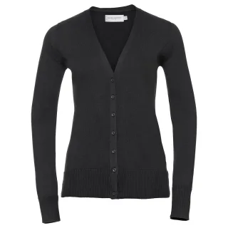 Russell Collection - Strickjacke für Damen (Schwarz)