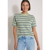 CECIL Print-Shirt mit bunten Streifen
