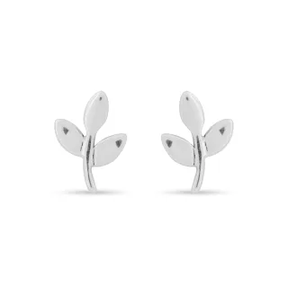Luxenter 925 Sterling Silber rhodinierte Ohrringe - Essential