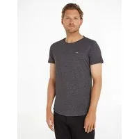 Tommy Jeans T-Shirt TJM SLIM JASPE C NECK Classics Slim Fit mit Markenlabel