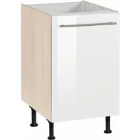 OPTIFIT Spülenschrank Bern 50 cm breit, mit 1 Tür, mit höhenverstellbaren Füßen, mit Metallgriff