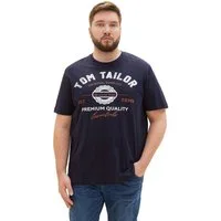 TOM TAILOR PLUS T-Shirt mit Logo-Print