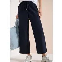 CECIL Stoffhose Style Neele mit Gummizug und aus Leinen-Viskose-Mix