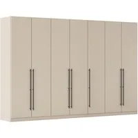 OTTO home Kleiderschrank Mehrzweckschrank Aktenschrank Möbel Mietswohnung Schlafzimmer AVOLA (3 verschiedene Ausstattungen BASIC/CLASSIC/PREMIUM (inkl. SOFT-CLOSE) mit hochwertigen Stangengriffen in Schwarz aus Metall MADE IN GERMANY