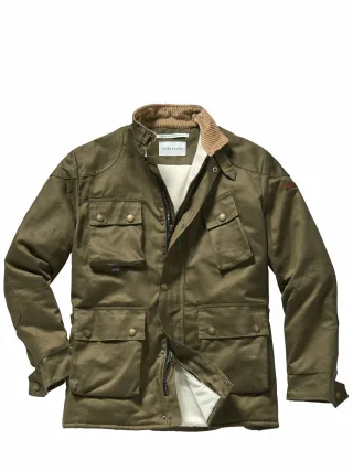 Peregrine Herren Fieldjacket Baxter Grün Oberstoff: 100 % Baumwolle
