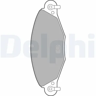 Delphi Bremsbel?ge vorne Citroen C5 LP1655