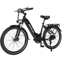 KOOLUX E-Bike 26/27,5 Zoll Elektrofahrrad für Damen/Herren,elektro-cityrad, Heckmotor, 720 Wh, Elektrofahrrad 7-Gang Shimano 48V15AH Herausnehmbare Batterie