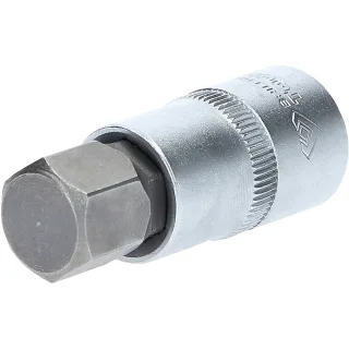 Brilliant Tools 1/2" Innensechskant Bit-Stecknuss, 55 mm lang - BT022858