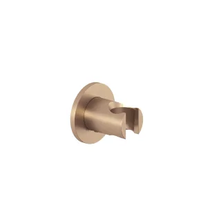 KLUDI-A-QA Wandhalter rund, starr Brushed Bronze PVD 65557N1-00
