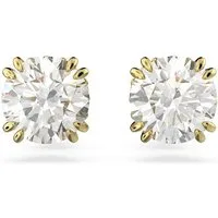 Swarovski Paar Ohrstecker Stilla Round Stern, mit Swarovski® Kristall