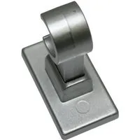 GARDINIA Gardinenstangenhalter Gardinia Träger silber matt, Ø 12 mm