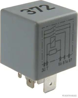 HERTH&BUSS Relais, Kraftstoffpumpe, 12 V, 30 - 40 A, 5 pins - 75614616