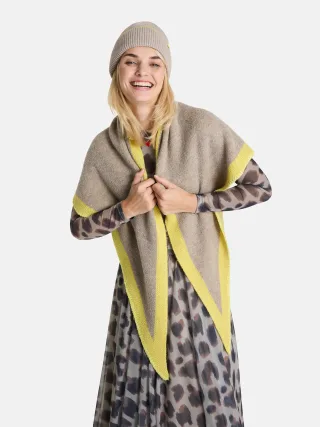 LIEBLINGSSTÜCK - Damen-Dreiecksschal limelight - Gr. - OS