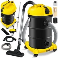 MASKO Industriesauger, 2300 W, 6IN1 Industriestaubsauger Staubsauger Nass Trocken Sauger