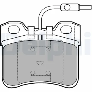 Delphi Bremsbel?ge vorne Citroen Ax Peugeot 106 1,3