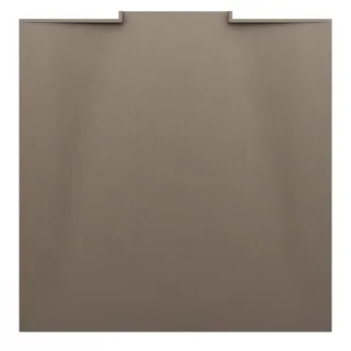 Laufen Duschwanne NIA 800x800x28 Marbond mit Wandablauf cafe, H2100301290001 H2100301290001