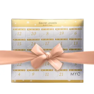 Adventskalender 13 Juwelen und 11 Perlen - Schicksal - Roségold und Kristall