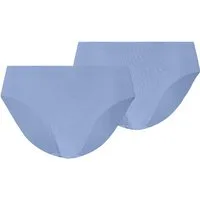 PUMA Slip PUMA WOMEN INVISIBLE COTTON BRIEFS 2P (2er Pack) nahtlose Ränder für eine unsichtbare Passform
