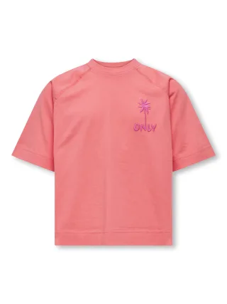 KIDS ONLY - KOGAMANDA LIFE S/S TOP FR JRS Sugar Coral - Gr. - 164