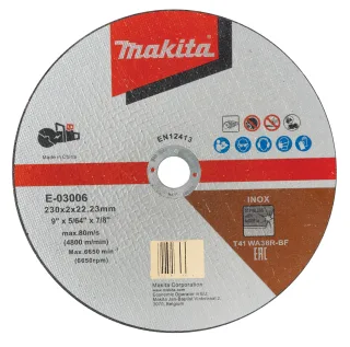 Makita Trennscheibe 230 mm INOX, WA36R-BF - 230x2,0x22,23 mm - E-03006