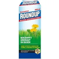 ROUNDUP Unkrautbekämpfungsmittel Rasen-Unkrautfrei Konzentrat - 500 ml, 500 ml