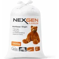 NEXGEN Luxus Kissenfüllung Füllwatte Polyester Füllung Hohlfaserfüllung für Kissen & kuscheltiere, Decken, Sofas, Plüschtiere, Sitz- & Nackenkissen, Teddybären