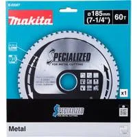 Metall-Kreissägeblatt E-23357, Ø 185mm, 60Z Bohrung 20mm, für Metall-Handkreissägen
