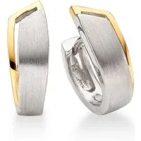 Bruno Banani Paar Creolen Schmuck Geschenk Silber 925 Ohrschmuck Ohrringe