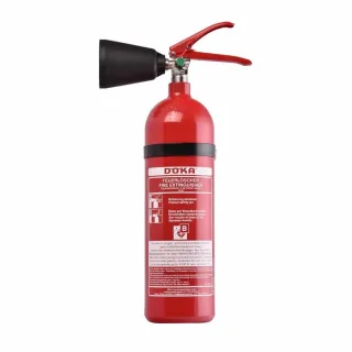 2kg CO2-Feuerlöscher - Jahresmiete