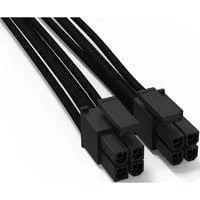 CC-4420 1 x P4 + 4 450mm, Kabel schwarz, 450 mm
