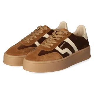 Gant Low Sneaker CUZMANI - Gr. 37 - Braun - Leder & Textil
