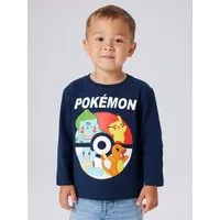Name It T-Shirt NMMJUICE POKEMON LS NREG TOPBOX NOOS SKY