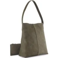 Vivance by Lascana Shopper Schultertasche, Handtasche, Einkaufstasche, Damentasche (2-tlg), mit kleiner herausnehmbarer Innentasche VEGAN