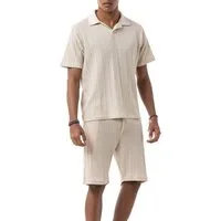 RedBridge T-Shirt & Shorts by Tarz Cool - Strick-Set mit Polo-Shirt & Shorts (Set, 2-tlg., T-Shirt & Shorts)