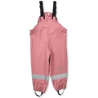 Sterntaler® Regenhose Regenhose ungefüttert uni (1-tlg., Regenträgerhose mit Druckknöpfen, Regenhose mit süßen Motiven) Kinder Hosenträger mit Reflektoren, Matschhosenträger verstellbar