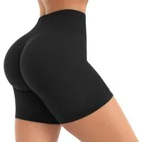 Smilodox Shorts Amaze Scrunch, Blickdichte Radlerhose mit Unsichtbarer Scrunch-Effekt High Waist Squatproof Scrunch Shorts-Leggings Seamless Sport Fitness