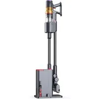 lubluelu Akku-Hand-und Stielstaubsauger X1000 Kabelloser Akku Staubsauger mit 2,5L Absaugstation 27kPA, 400 W, mit Beutel, Anti-Tangle-Bodenbürste / mit Auto Empty Funktion und Duftbox