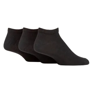 3er-Pack Herren Einfarbige Sporttrainer Socken - Bequeme Alltags-Shortsocken