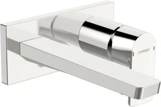 Hansa Waschtischarmatur Unterputz HANSASTELA 4490 Ros. eckig Ausld. 214mm chr 44902173