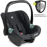 ABC Design Babyschale Tulip - Black, ab: Geburt, bis: 15 Monate, Baby Autositz ab Geburt - 15 Monate (45 cm - 85 cm) inkl. Regenschutz
