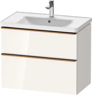 Duravit D-Neo Waschtischunterbau wandhängend Weiß Hochglanz 784x452x625 mm - DE4355004220000 DE4355004220000