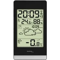technoline WS 9132 Wetterstation (inklusive Außensender, Wettervorhersage mit Frostalarm)
